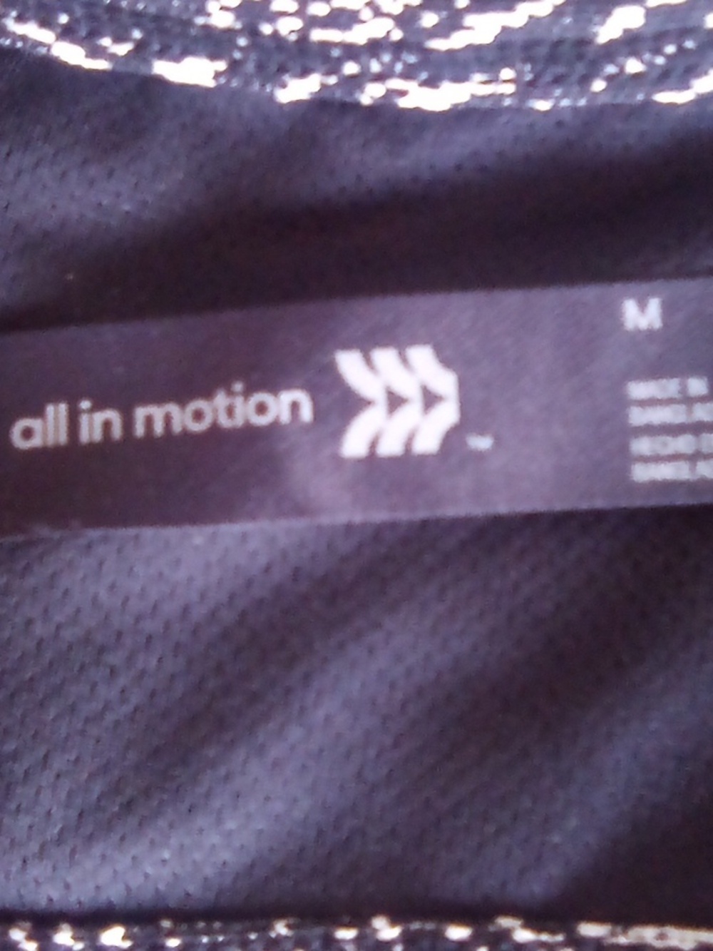 All In Motion Sports Bra Size Medium - Picture 4 of 4